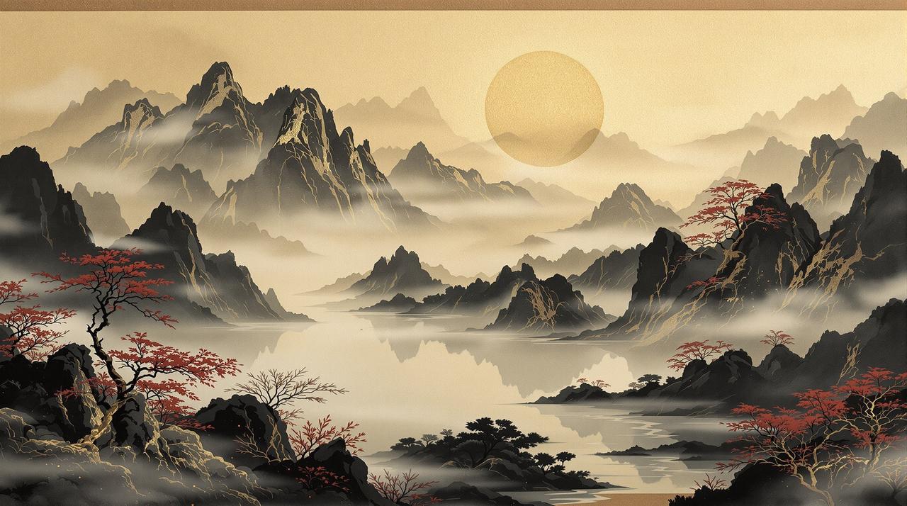 欧乐影院-水墨丹青-作品海报